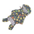 thumbnail image 4 of Dog Raincoat, Waterproof Pet Rain Jacket Reflective Fruit Patterns  For Walking XS,S,M,L,XL, 4 of 8