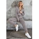 thumbnail image 3 of Conjunto Deportivo PRETTYGARDEN Mujer 2 Piezas Gris Claro Talle S, 3 of 7