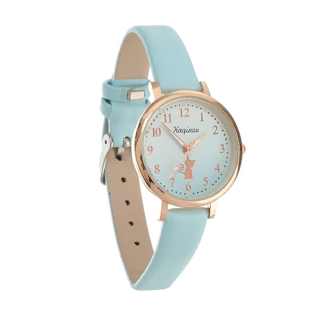 Luminous Girl Watch Easy to Read Dial Watch Simple Casual Wrist Watch for Kids