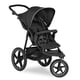 thumbnail image 1 of Hauck Runner 2 Compact Foldable Tricycle Jogger Buggy Stroller Pushchair with Height-Adjustable Handle, Large Pneumatic Wheels, & UPF 50 Canopy, Black, 1 of 5