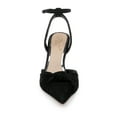 thumbnail image 4 of Jewel Badgley Mischka Enid Pointed Toe Ankle Strap Pumps, 4 of 7