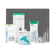 Cricut Glue Gun Essentials Bundle with Craft Cutting Mat + Trimmer + Mini Glue Sticks + TrueControl Weeding Tool Set + 5PC Tool Set