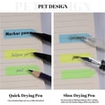 thumbnail image 4 of LAICAIW Fluorescent Translucent Sticky Note Flags, 2400 Pcs Total, Pack of 10 Color Tabs, Arrow Sticky Notes, Page Flag Markers, Arrow Index Tabs, 4 of 7