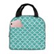 thumbnail image 1 of Disketp Aquamarine Glitter1 for Insulated Lunch Bag for Women and Men, Perfect for Work, Hiking, Picnic, 1 of 8