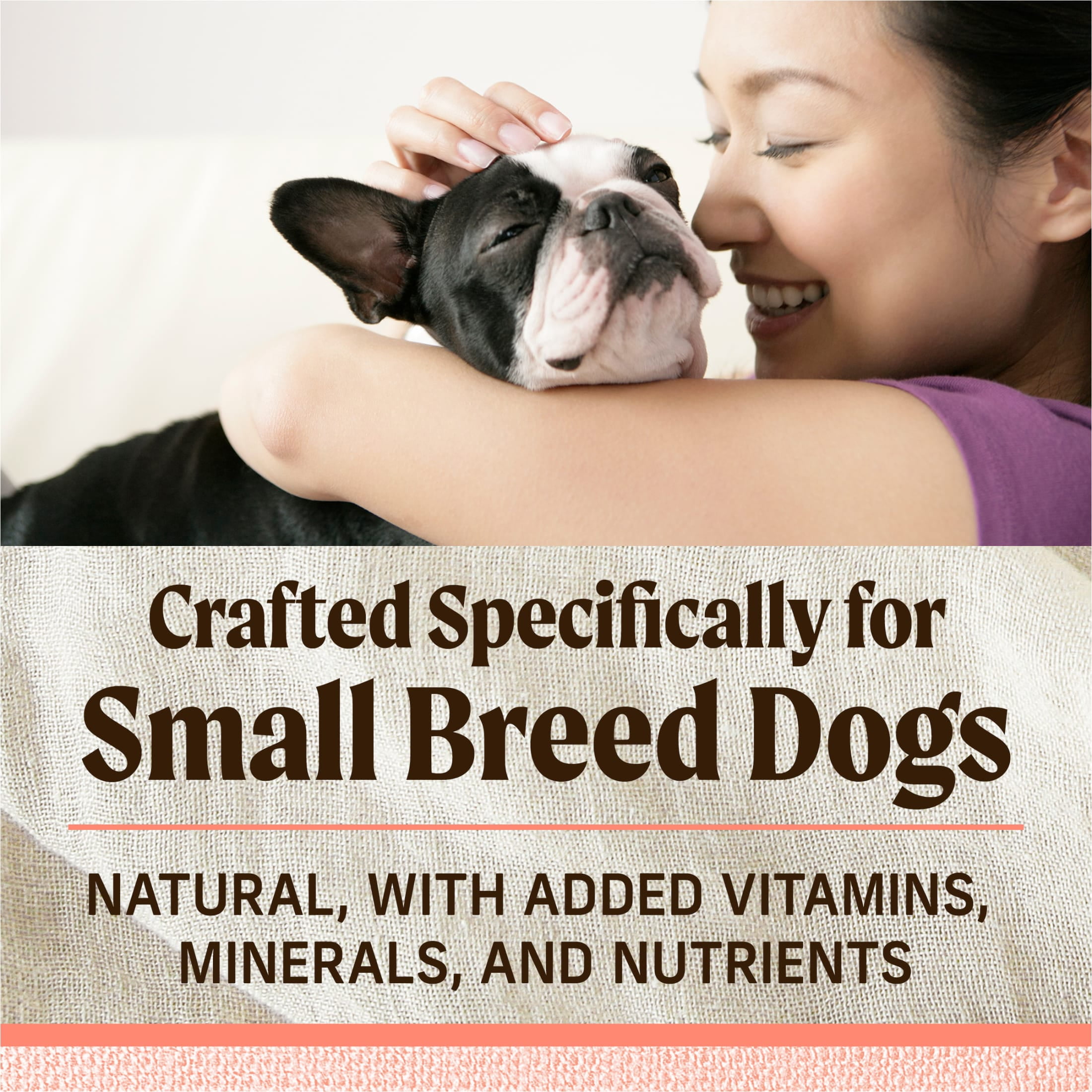Merrick Lil’ Plates Premium Grain Free Dry Dog Food for Small Dogs, Real Salmon and Sweet Potato Kibble, 12.0 lb. Bag