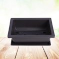 thumbnail image 3 of 3 PCS Plastic Succulent Pots Rectangular Flower Pots Plant Pots Planter with Pallets Trays for Bonsai Cactus Potted Flowers, 3 of 6