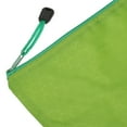 thumbnail image 4 of Uxcell A6 Document Pocket Storage Pouch Waterproof Zipper File Bags, Green 10 Pack, 4 of 6