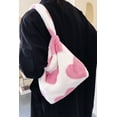 thumbnail image 1 of Bolso de mujer bolso de felpa de moda bolso de hombro de niña suave bolso de niña bolso de axila, 1 of 5