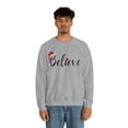 thumbnail image 3 of Believe - Christmas design Unisex Heavy Blend™ Crewneck Sweatshirt, 3 of 4