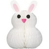 Honeycomb Bunny-Shaped Easter Decoration, 12in