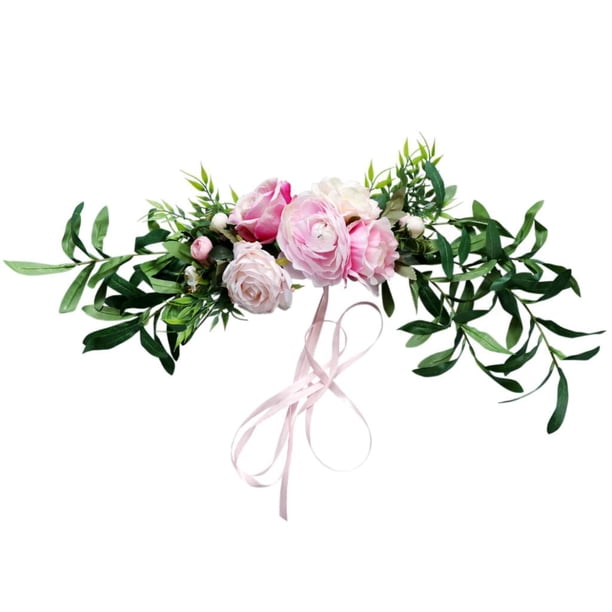 Flores clásicas de seda artificial para decoración del hogar, habitación, jardín, dintel, fiesta, rosa