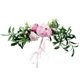 thumbnail image 1 of Flores clásicas de seda artificial para decoración del hogar, habitación, jardín, dintel, fiesta, rosa, 1 of 9
