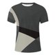 thumbnail image 4 of Camisetas de Cuello de la Tripulación de los Hombres de Verano Redondo Cuello Impreso Camiseta, Top Atlético de Secado Rápido Casual para los Hombres, 4 of 5