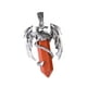 thumbnail image 1 of Collar colgante de cristal, regalo para cumpleaños, Halloween, mujer. Rojo, 1 of 7