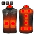 thumbnail image 2 of Penkiiy Heated Vest,Heating Vest Rechargeable,Warming Heated Jacket with 3 Heating Levels Unisex Battery Not Included Heated Vest Black, 2 of 9