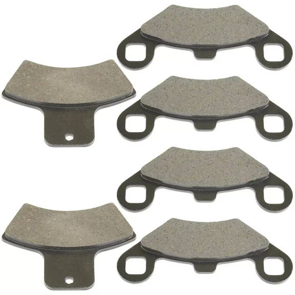 Front & Rear Brake Pads Compatible with Polaris Sportsman 500 4X4 EBS ATV 1998-2002 Models