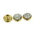 thumbnail image 3 of HILABEE 3 Pieces Trumpet Valve, Musical Instrument Accessories, Easy Installation, Smooth Replacement Parts, Finger Buttons for Performance Bands White turquoise, 3 of 9