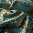 thumbnail image 6 of Nayoroom Boho Duvet Cover Queen Size, 3 Pieces Boho Vintage Flowers Reversible Soft Microfibre Duvet Cover Set,Teal, 6 of 13