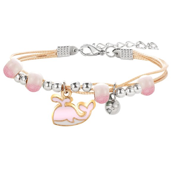 Yuehao Bracelets for Women, Gifts for Women, Cartoon Butterfly Bracelet Women Girls Hand Jewelry Couple Charm Bangles