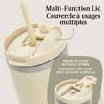 thumbnail image 3 of Contigo Streeterville Leak-Proof Tumbler, 30 oz (887 ml), Stainless Steel Water Bottle with Straw, 3 of 8