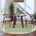 thumbnail image 4 of Round Area Rugs Collection 8 Ft, Grass Green Retro Greek Key Non-Slip Residential Carpet, Geometric Greece Ancient Rustic Indoor Crawling Mats Runner Rugs for Living Room/Dining Room/Bedroom, 4 of 8