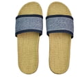 thumbnail image 2 of XIHAHA, moda de verano, zapatillas para hombre y mujer, sandalias antideslizantes para niñas, zapatillas de interior para parejas en casa, zapatos diarios cruzados de lino, 2 of 5