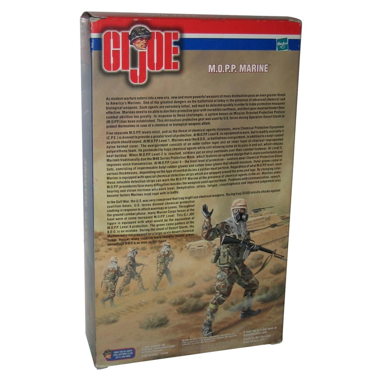 GI Joe M.O.O.P. African American Marine 12