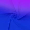 thumbnail image 6 of Tnhcen Women's Long Robe with Pockets Zip Up Bathrobe Loungewear Sleepwear Polyester Spandex Milk Silk Double Sided Fleece Ombre Color Long Nightgown S-2XL Blue, 6 of 7