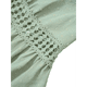 thumbnail image 2 of Vestido Verde con Escote en V y Corte A, 2 of 10