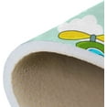 thumbnail image 6 of Coolnut Lightweight Soft Area Rugs, 80 x 58 inch（6'8" x 4'10"） Cute Planes Clouds Floor Mat for Kids Playing Room Hardwood Floor Living Room Nursery Rugs, 6 of 6