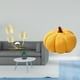 thumbnail image 2 of Figura decorativa de escritorio con diseño de flores y hojas de metal, ideal para Halloween, ideal como juguete de calabaza, material único, ideal par, 2 of 8