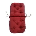thumbnail image 2 of Cojín para silla con respaldo alto Perfecl para mecedora de sala de estar de jardín Rojo, 2 of 8