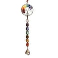 thumbnail image 2 of Tree of Life 7 Chakra Stones, Dream Catchers Healing Crystals Gifts, Feng Shui Hanging Ornament, Healing Crystals Ornament for Home Decor Yoga Meditation Curtain Cars Office Room Decor, 2 of 5