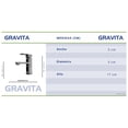 thumbnail image 2 of MONOMANDO BAJO PARA LAVABO GRAVITA BARCELONA, 2 of 6