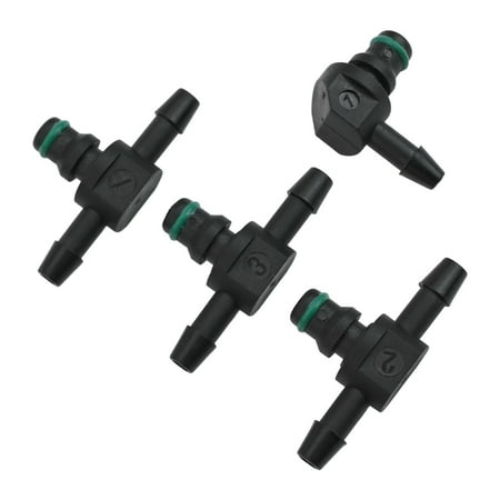 

RANMEI Comprehensive 4 Piece Diesel Injector Return Connector Set Airtight Seal For Secure Connections In Various Applications