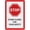 Warning Sign 4, variant on Stop Store Closed For Your Safety Sign 8"x12", Rustproof Aluminum Multicolor Metal Sign, Indoor Outdoor Use for Home Business Shop Entrance