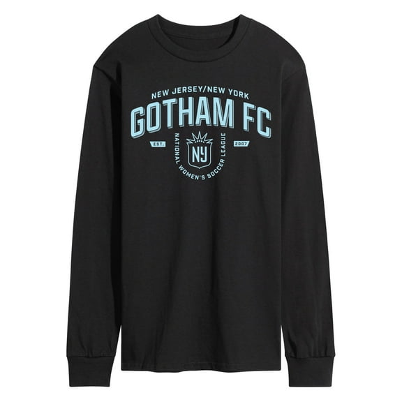 NWSL - NJ NY Gotham FC Indsutrial - Men's Long Sleeve Graphic T-Shirt