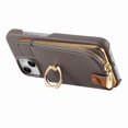 thumbnail image 2 of Y3 Gift compatible iPhone 14 Plus Phone Case Wallet with Zipper Ring Holder Kickstand Cover, 2 of 5