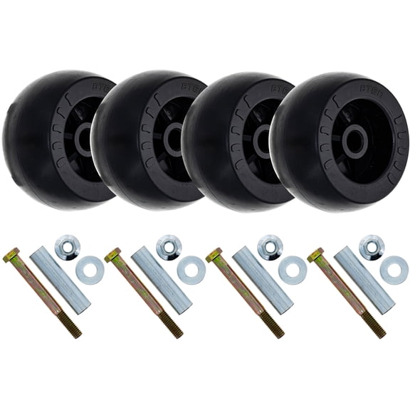 8TEN Deck Wheel Kit for Husqvarna BX34D BZ27D LZ25 539102643 539001386 MK1012677