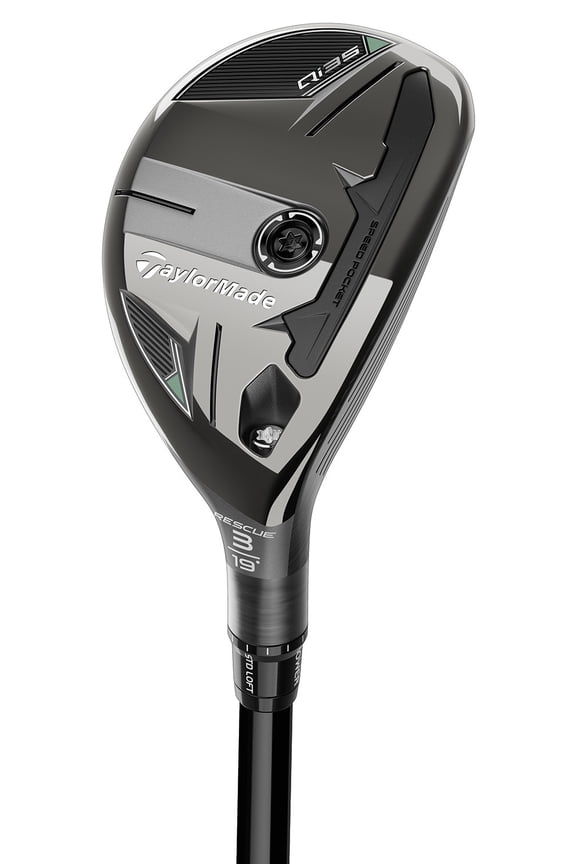 Pre-Owned Left TaylorMade Qi35 Rescue 19* 3H Hybrid Regular Aerotech SteelFiber i80 VG