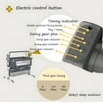thumbnail image 5 of EaseBaby Electric Baby Bassinet & Bedside Sleeper with Bluetooth music and 3-Level Height Adjustment,Unisex,GREY, 5 of 8