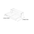 thumbnail image 2 of Shisuyan Fish Tank Cover Brackets Transparent 8Pcs 2.16x1.45x0.59in, 2 of 8