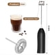 thumbnail image 4 of Recargable, Recargable, Potente Espumador de Café Portátil para Café con Leche, Capuchino Negro, 4 of 5