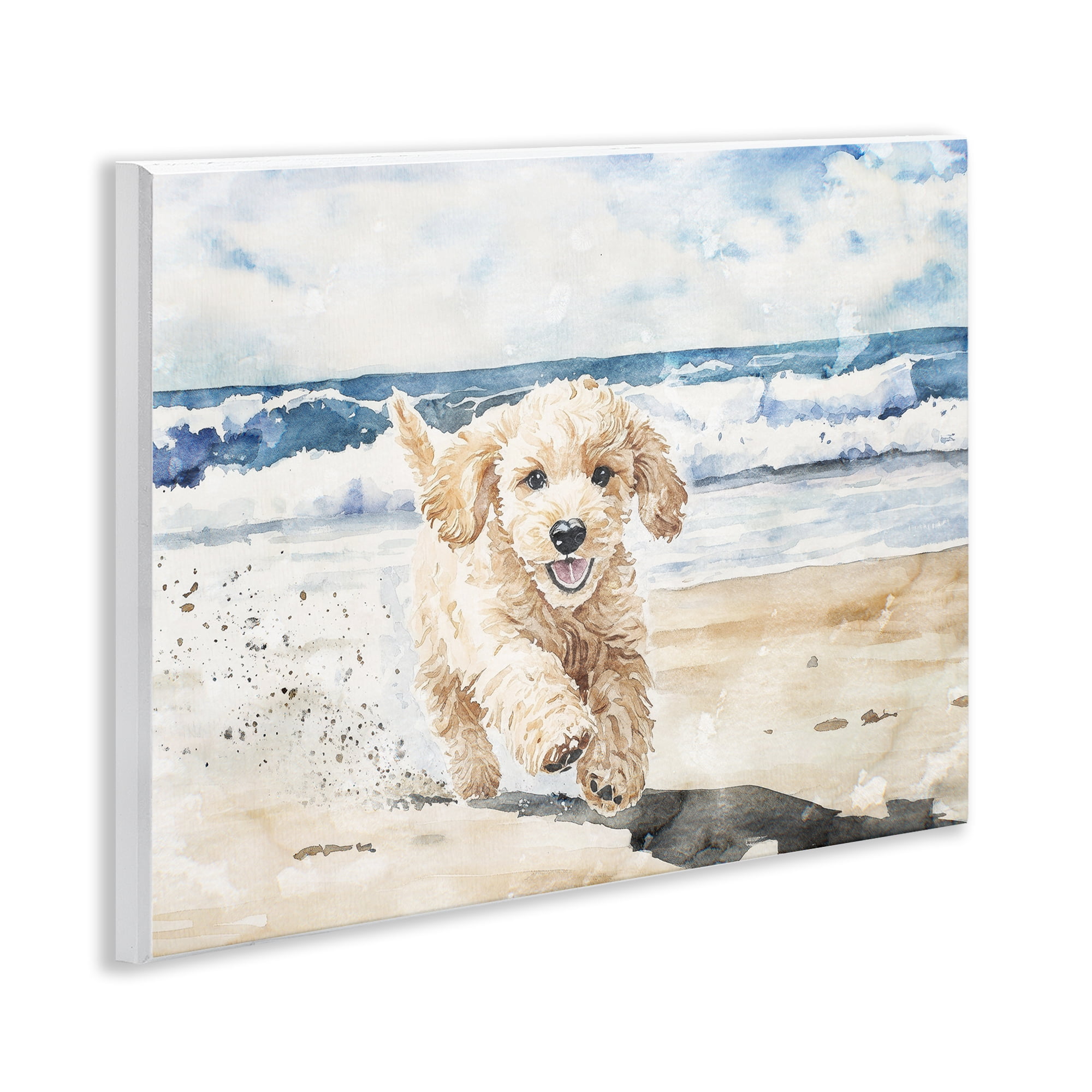 Stupell Industries Ocean's Best Friend Pup Wall Plaque Art, design by Svetlana Aleynikova