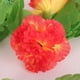 thumbnail image 5 of 2 X Seda Clavel Rosa Suspensión Artificial Flor Vid Jardín - Amarillo rojo, 5 of 6