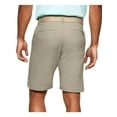thumbnail image 2 of UNDER ARMOUR Mens Tech Beige Flat Front Easy Care Stretch Moisture Wicking Shorts 40 Waist, 2 of 4