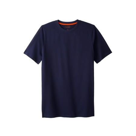 Boulder Creek By Kingsize Men's Big & Tall Heavyweight Longer-Length Crewneck T-Shirt