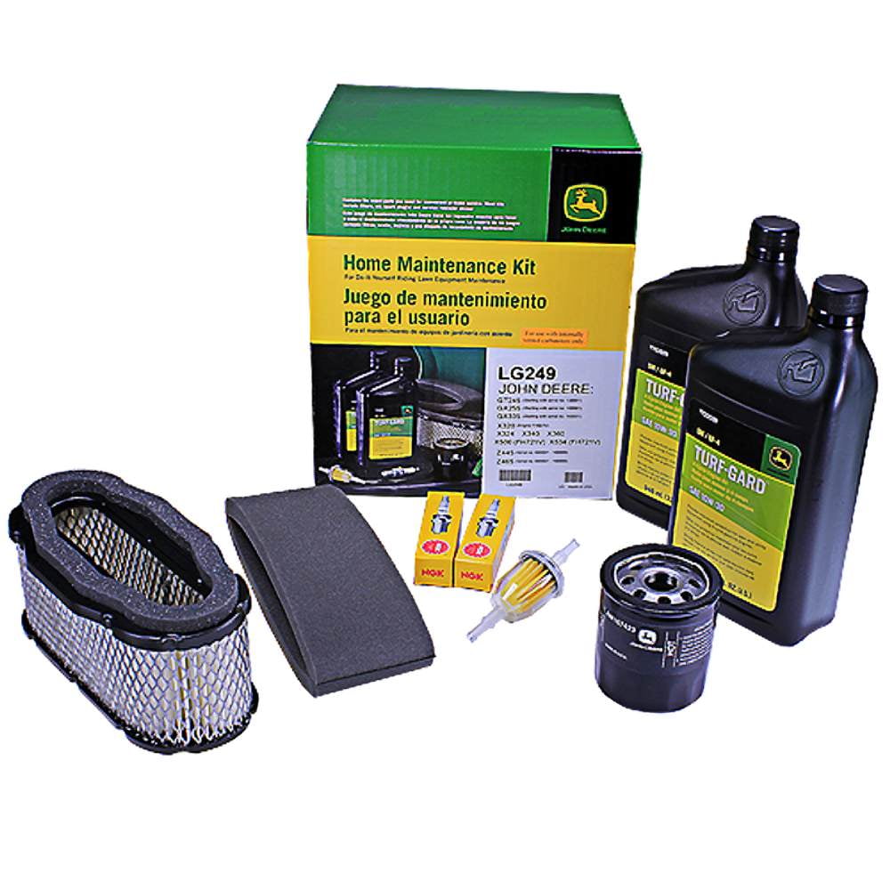 John Deere Lg249 Home Maintenance Kit Gt245 Gx255 Gx335 X320 X324 X340 X360 X500