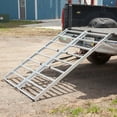 thumbnail image 3 of Yutrax TX102 Silver 70" Bi-Fold Ramp, 3 of 6