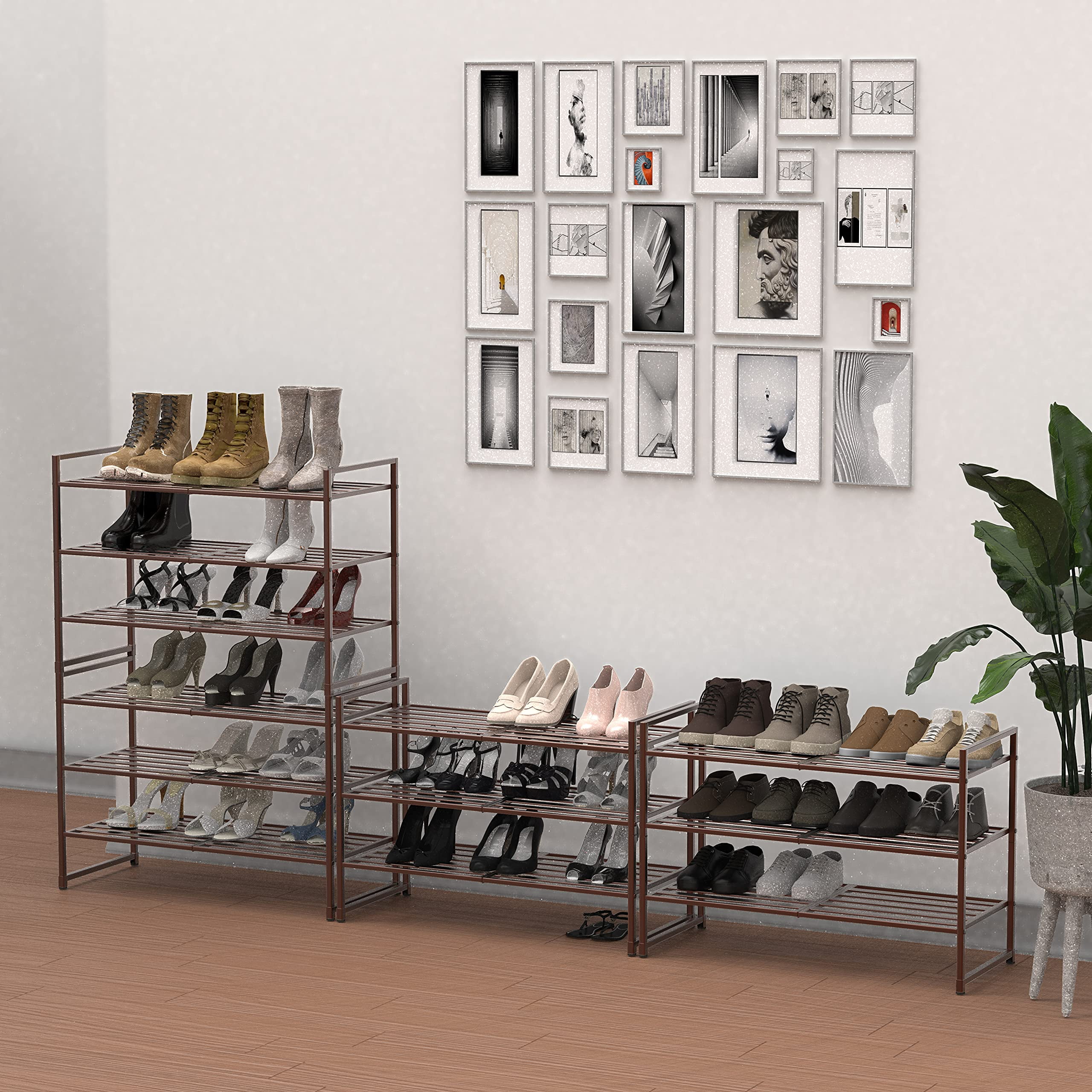 Simple Houseware 3-Tier Shoe Rack Storage Organizer Review: The Perfect Grey  Organizer for Your Shoe 